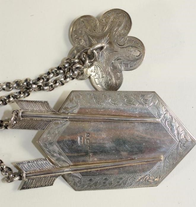 A 21ST LANCER OFFICER'S CARTOUCHE POUCH AND BELT Image