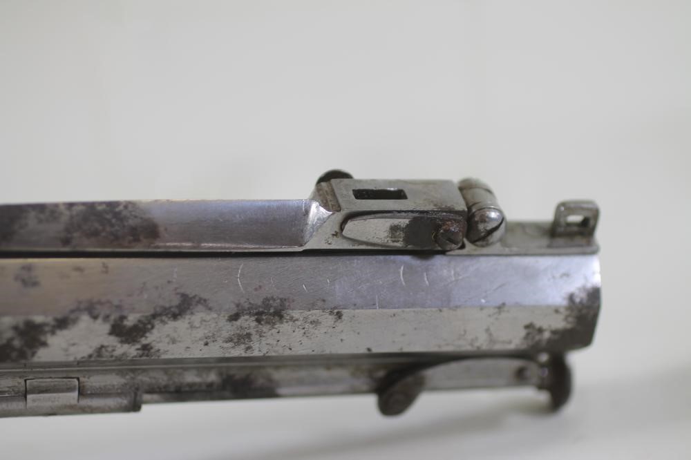 AN UNDERHAMMER PERCUSSION PISTOL Image