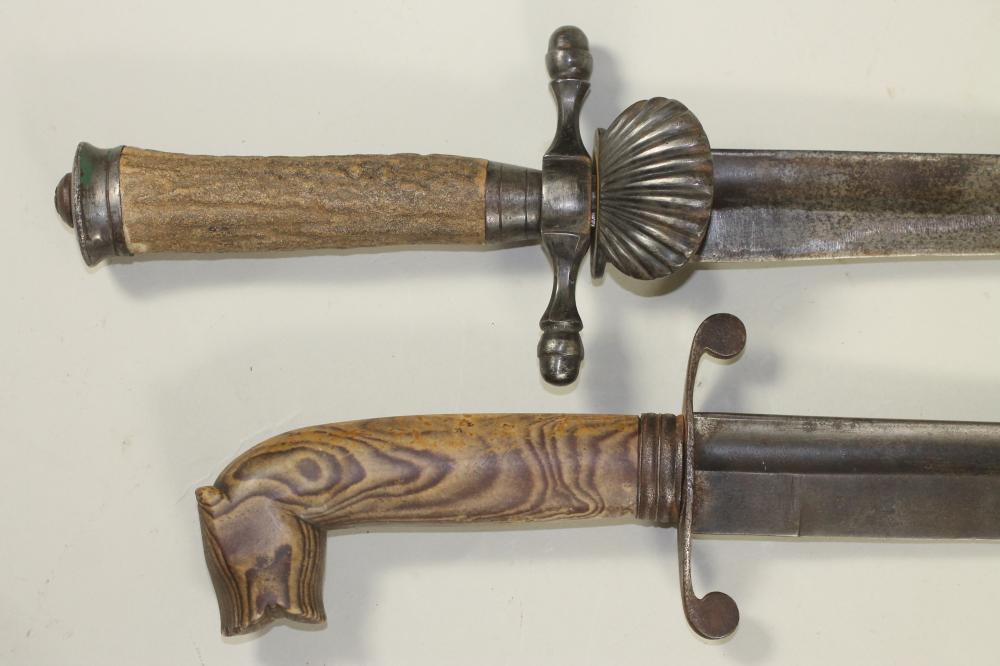 A GERMAN HUNTING HANGER Image