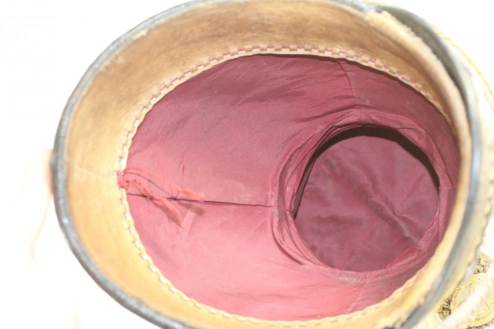 A 17TH LANCER OFFICER'S LANCE CAP Image