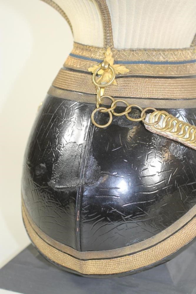 A 17TH LANCER OFFICER'S LANCE CAP Image