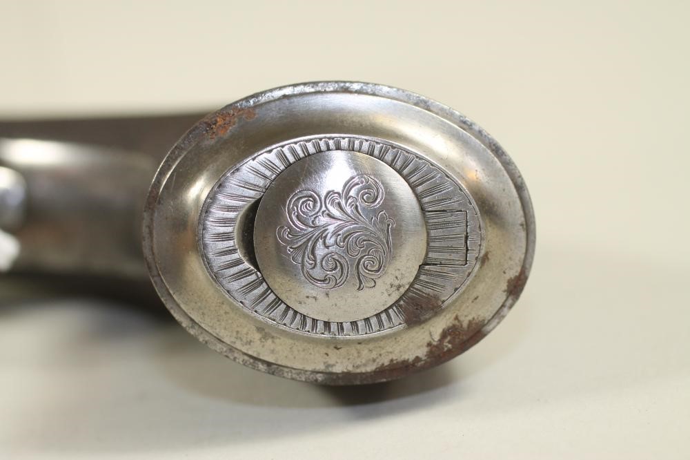 A DOUBLE BARRELLED PERCUSSION PISTOL BY WEBB Image