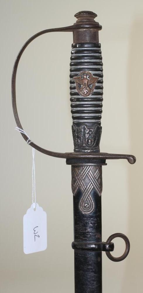 A GERMAN THIRD REICH POLICE SWORD Image