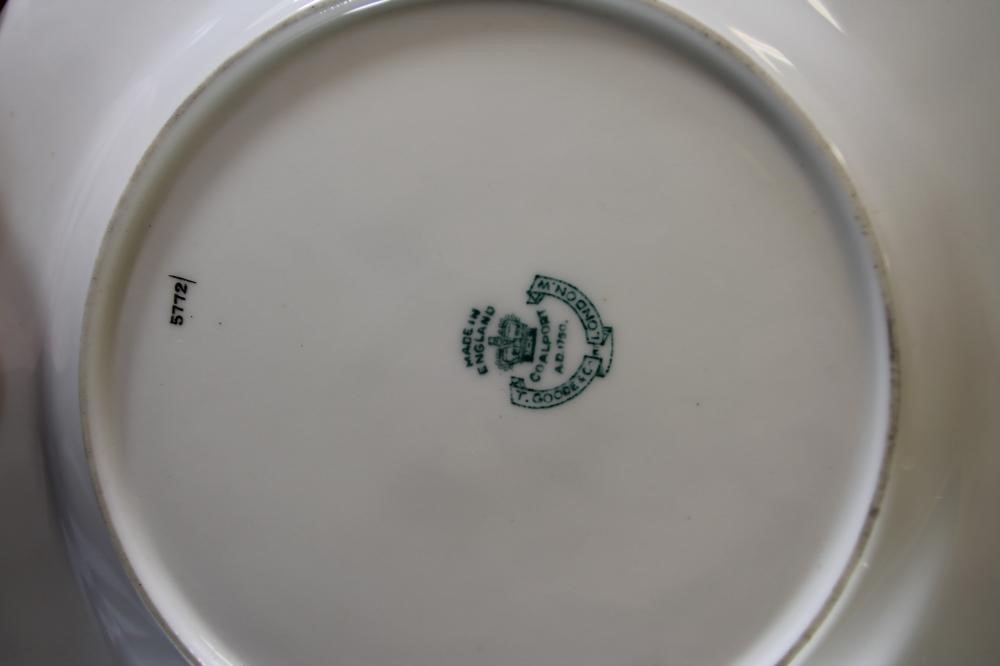 A COALPORT CHINA DESSERT SERVICE Image