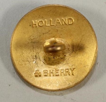 A SET OF TWELVE HOLLAND & SHERRY GILT METAL ANGLING BUTTONS Image
