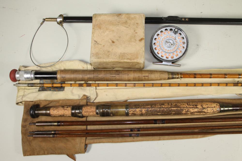 A HARDY LIGHTWEIGHT FLY FISHING REEL Image