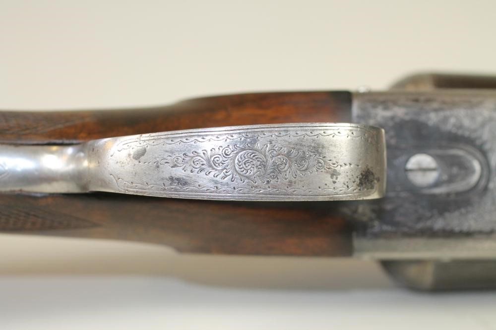 A SIDE BY SIDE 12 BORE SHOTGUN BY MIDLAND GUN CO. BIRMINGHAM Image