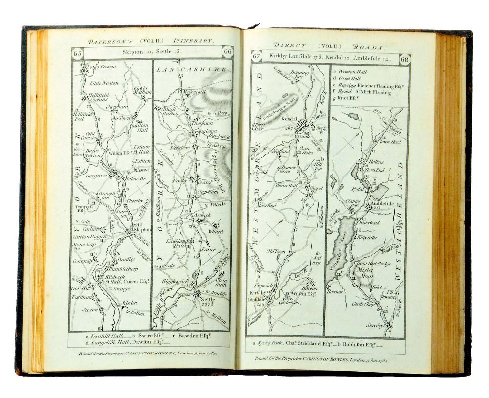 BOWLES'S POST-CHAISE COMPANION OR TRAVELLER'S DIRECTORY THROUGH ENGLAND AND WALES Image