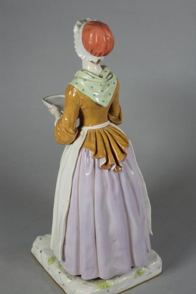 "LA BELLE CHOCOLATIERE" - A LARGE MEISSEN PORCELAIN FIGURE Image