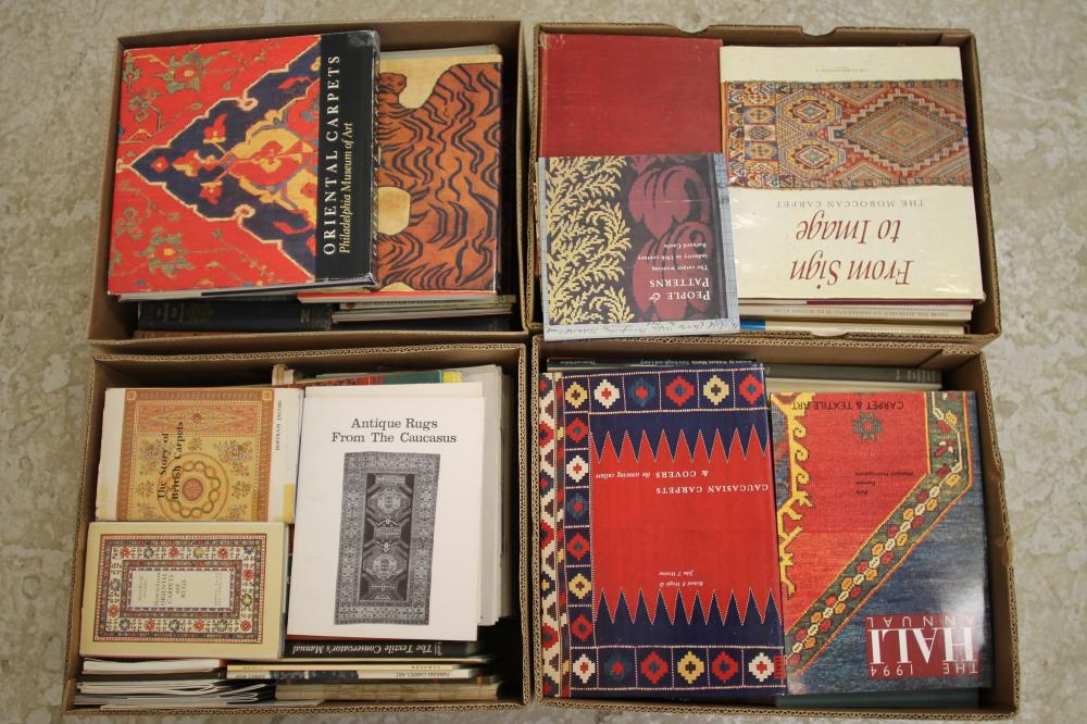 AN EXTENSIVE LIBRARY OF ORIENTAL CARPETS AND TEXTILES Image