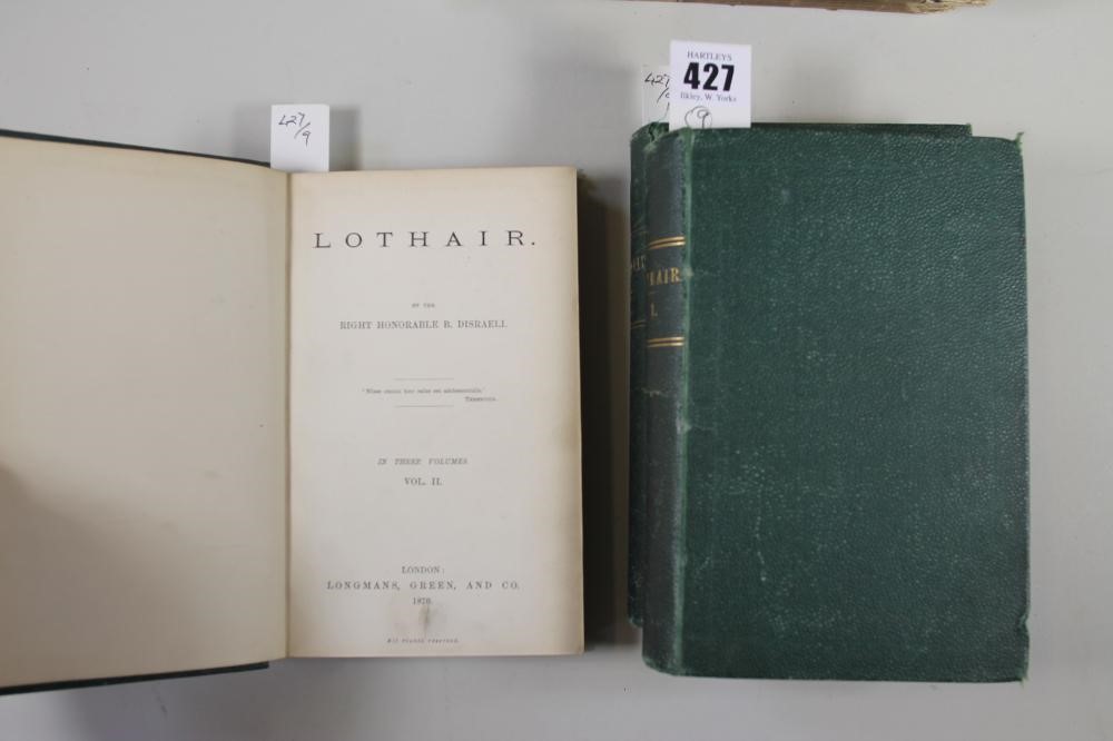 TRIPLE DECKERS: Benjamin Disraeli Image