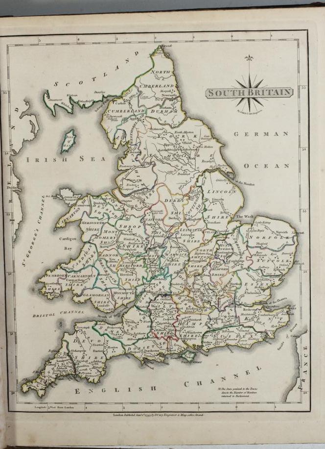 BRITANNIA DEPICTA or Ogilby Improv'd Image