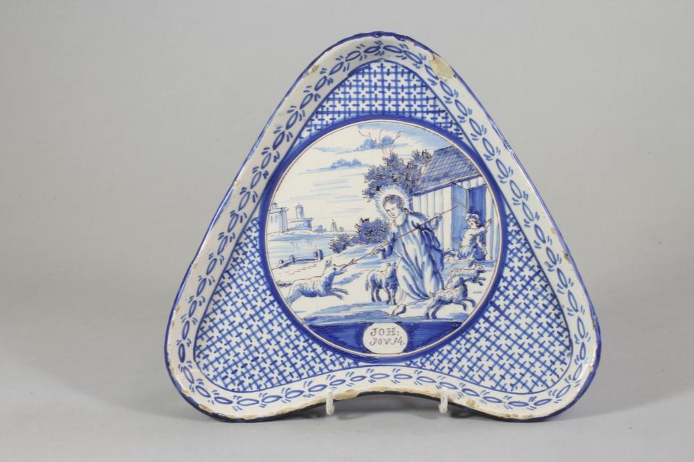 A DUTCH DELFT STAND Image
