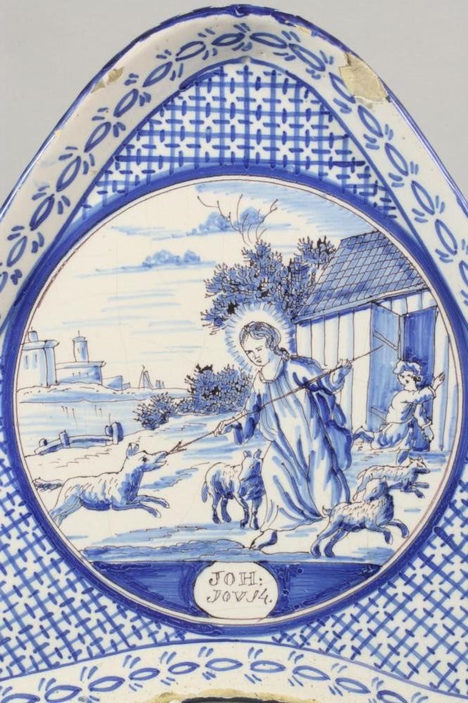 A DUTCH DELFT STAND Image