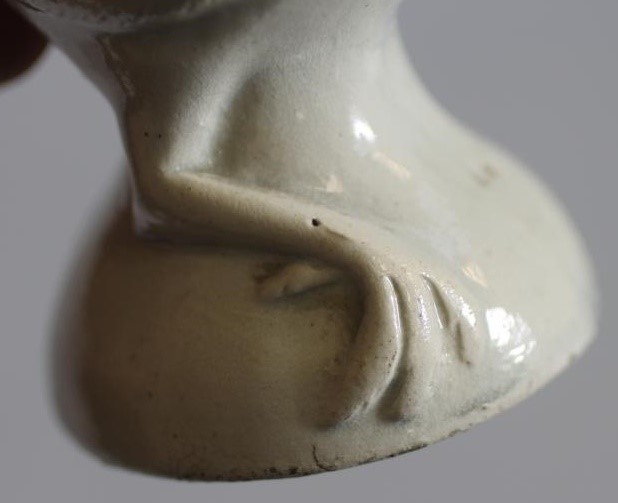 A SALTGLAZE STONEWARE COCKEREL Image