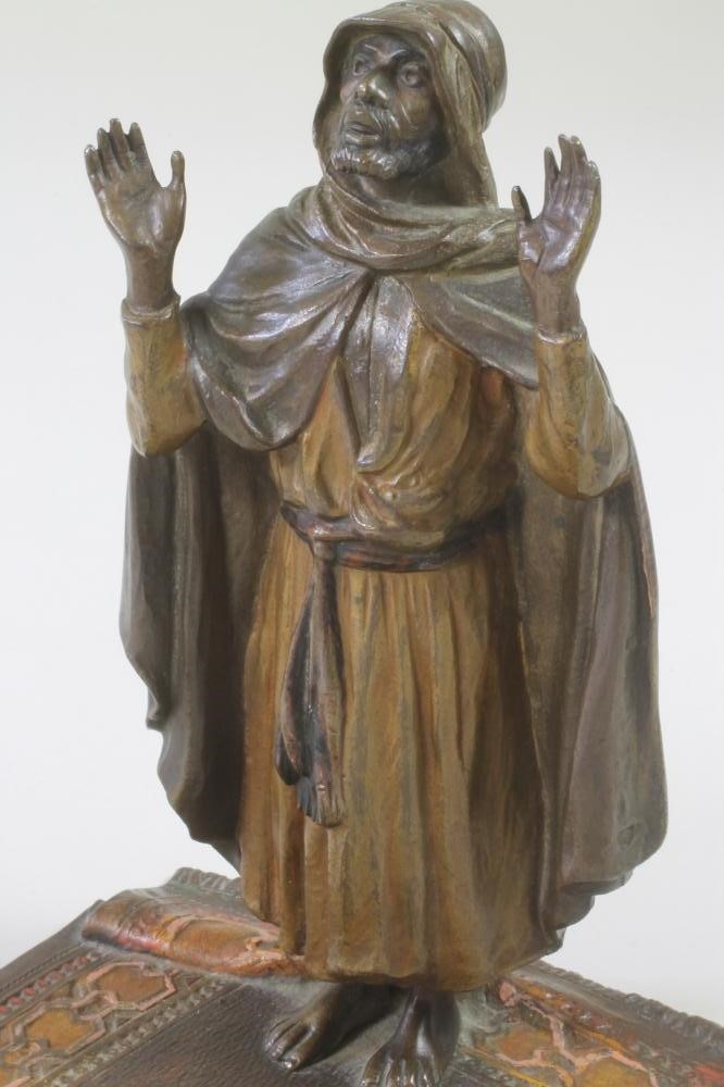 AN AUSTRIAN COLD PAINTED BRONZE FIGURE Image