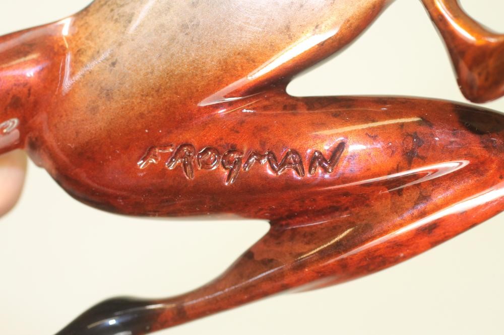 TIM COTTERILL "FROGMAN" (Contemporary) "Enjoy" Image