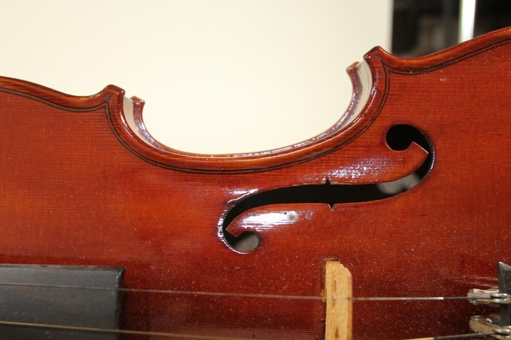 A GERMAN TRADE VIOLIN Image
