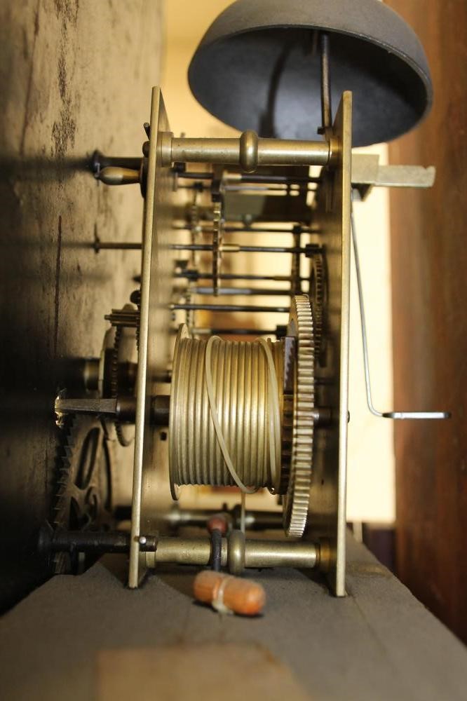 A MAHOGANY LONGCASE CLOCK by Cheetham Image