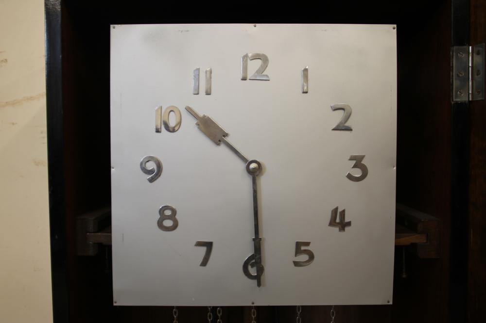 AN ART DECO LONGCASE Image