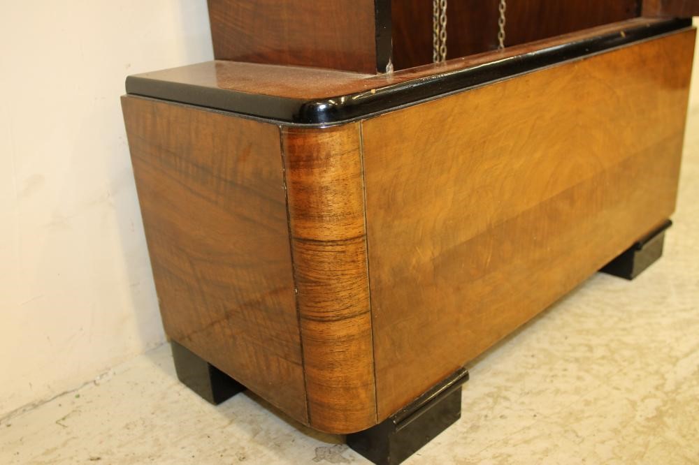 AN ART DECO LONGCASE Image