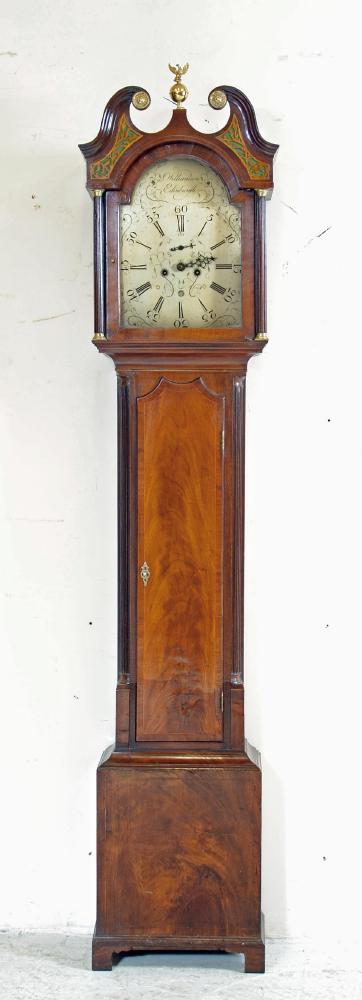 A MAHOGANY LONGCASE by J Williamson Image
