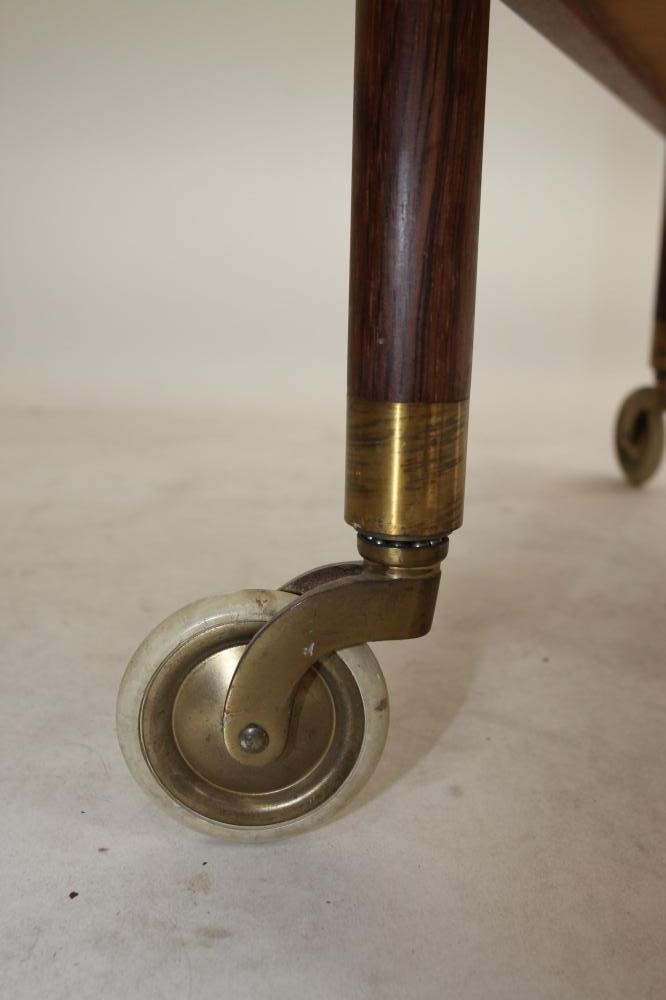 A LUDVIG PONTOPPIDAN ROSEWOOD TEA TROLLEY Image
