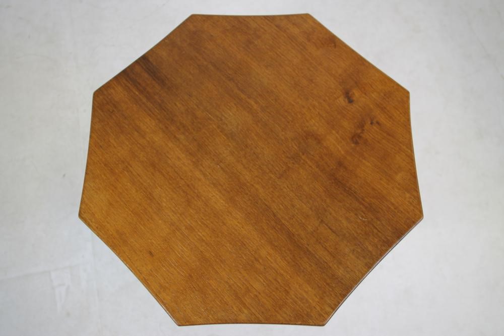 AN ADZED OAK OCCASIONAL TABLE by Robert Thompson Image