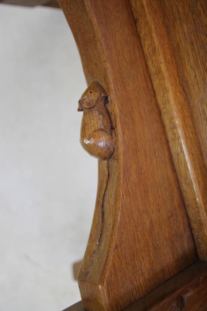 AN ADZED OAK OCCASIONAL TABLE by Robert Thompson Image