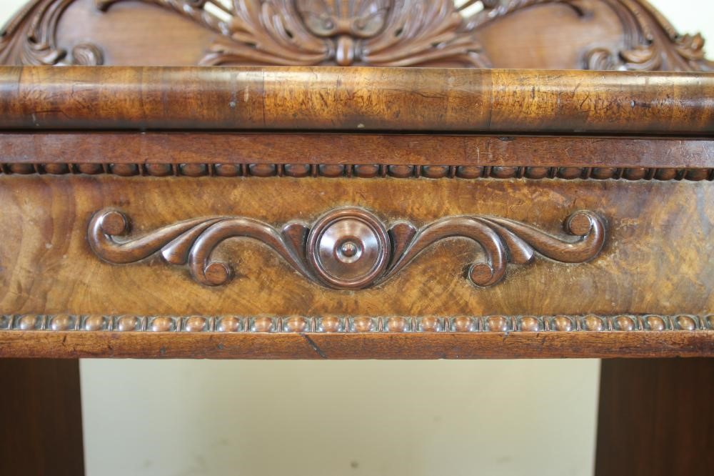 A WILLIAM IV MAHOGANY PEDESTAL SIDEBOARD Image