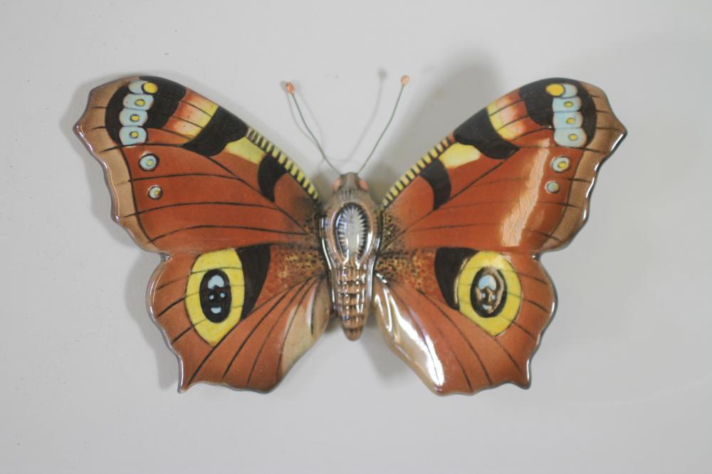 A BESWICK POTTERY "PEACOCK" BUTTERFLY Image