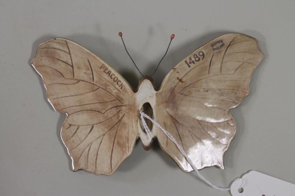 A BESWICK POTTERY "PEACOCK" BUTTERFLY Image