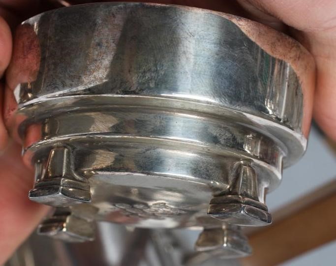 AN ART DECO FIVE PIECE CAFE-AU-LAIT SET Image