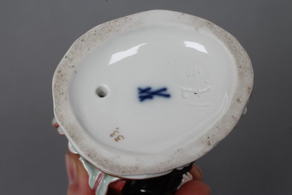 TWO MEISSEN PORCELAIN FIGURES Image