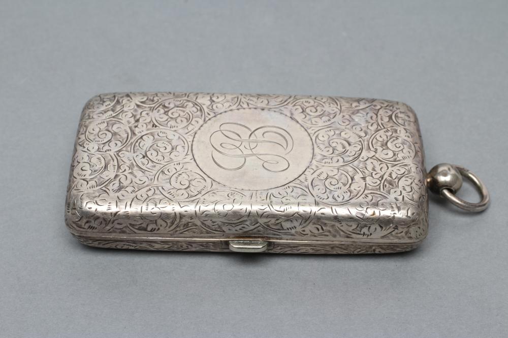 A LATE VICTORIAN SILVER STAMP Image