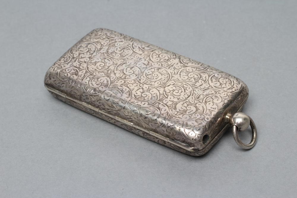 A LATE VICTORIAN SILVER STAMP Image