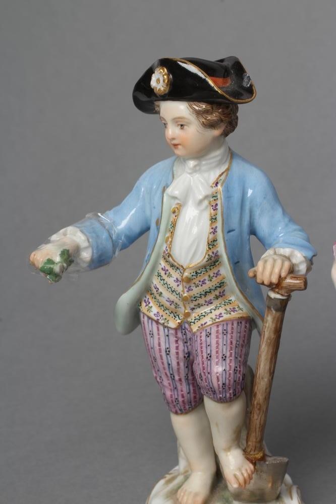 Two meissen porcelain figures | Hartleys Auctioneers & Valuers