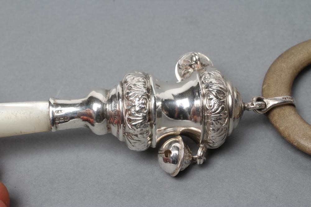 A SILVER RATTLE Image