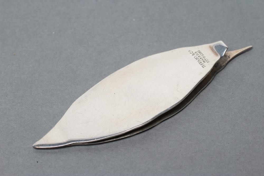 A STERLING SILVER MONEY CLIP Image