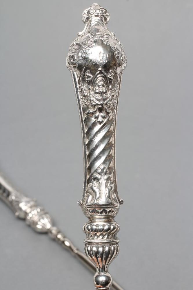 A LATE VICTORIAN LARGE SHOE HORN AND BOOT BUTTON HOOK Image