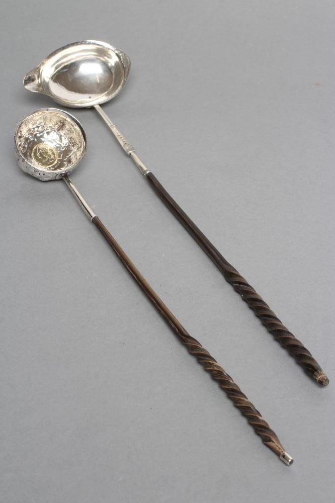 A LATE GEORGE III PUNCH LADLE Image