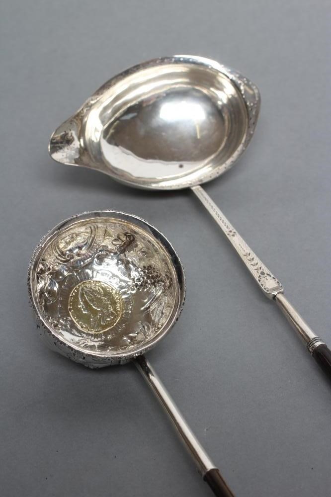 A LATE GEORGE III PUNCH LADLE Image