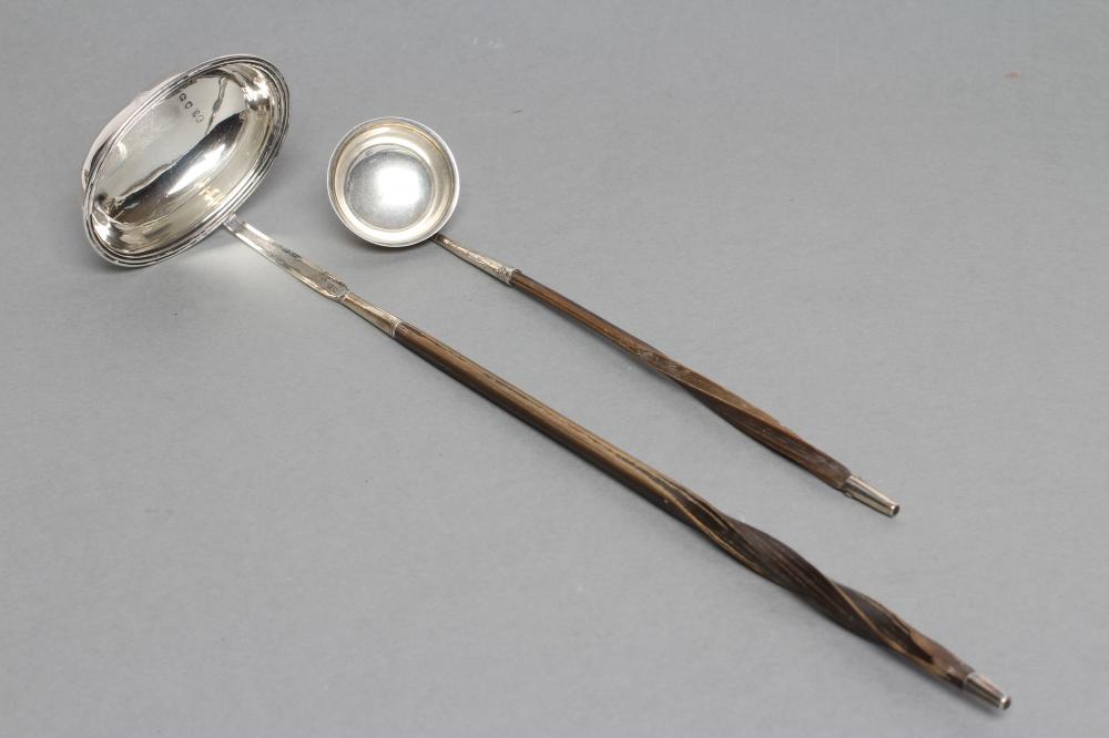 A LATE GEORGE III PUNCH LADLE Image