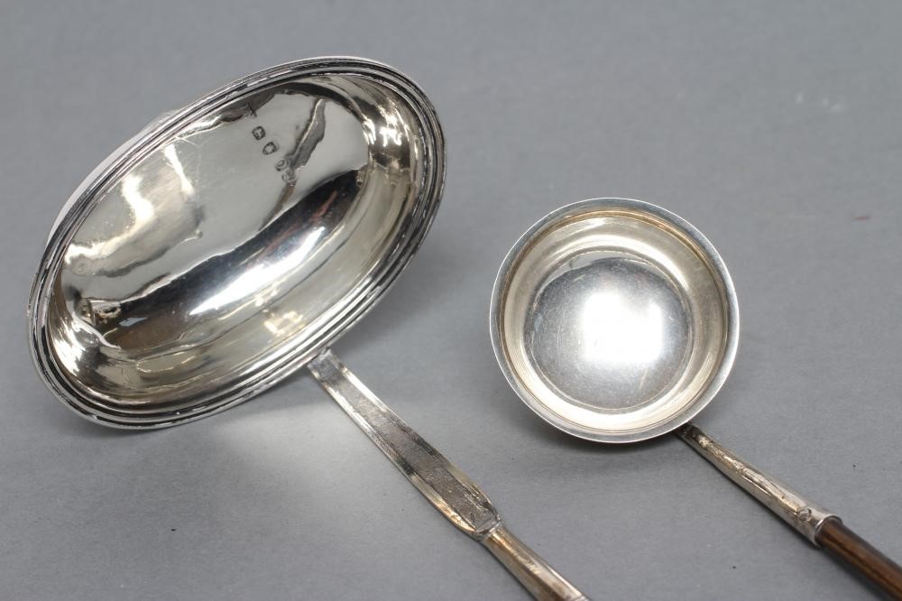 A LATE GEORGE III PUNCH LADLE Image