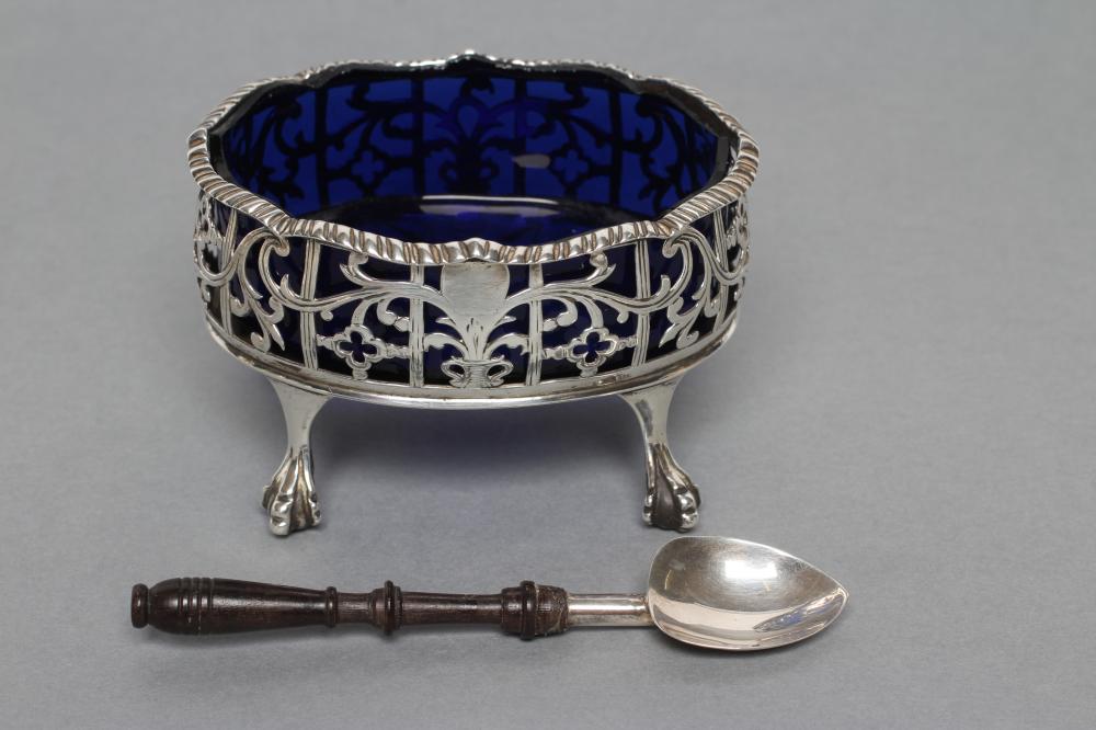 AN EARLY GEORGE III TABLE SALT Image