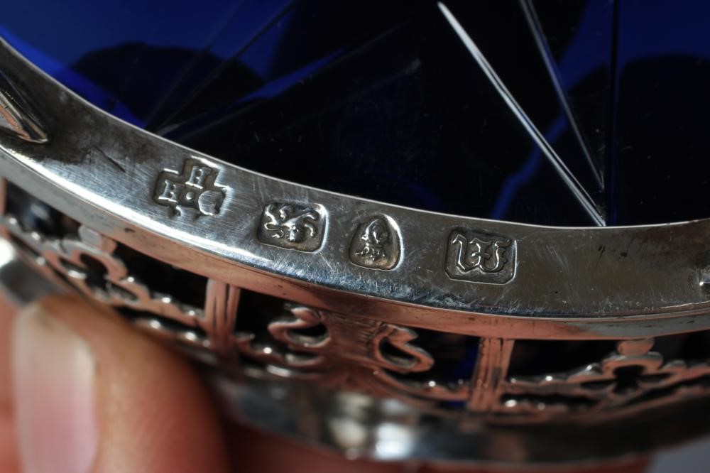 AN EARLY GEORGE III TABLE SALT Image