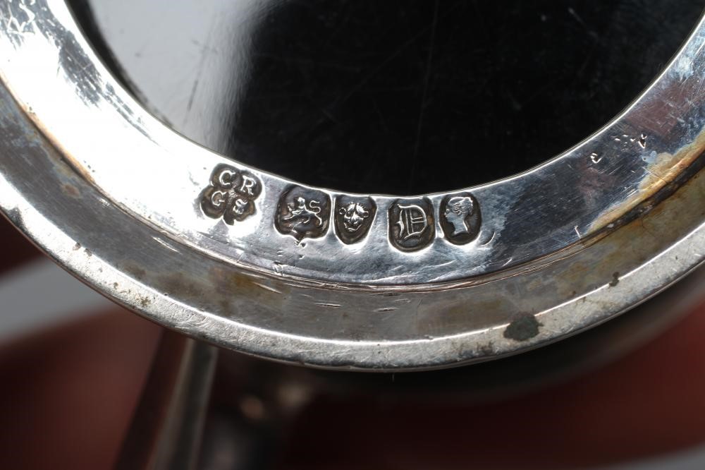 AN EARLY VICTORIAN DRUM MUSTARD Image