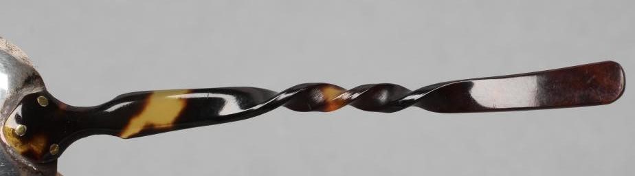 A GEORGE III SALT SPOON Image