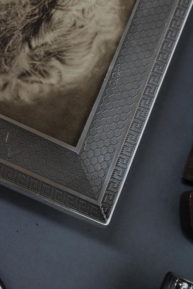 A COLLECTION OF FIVE EASEL BACK PHOTOGRAPH FRAMES Image