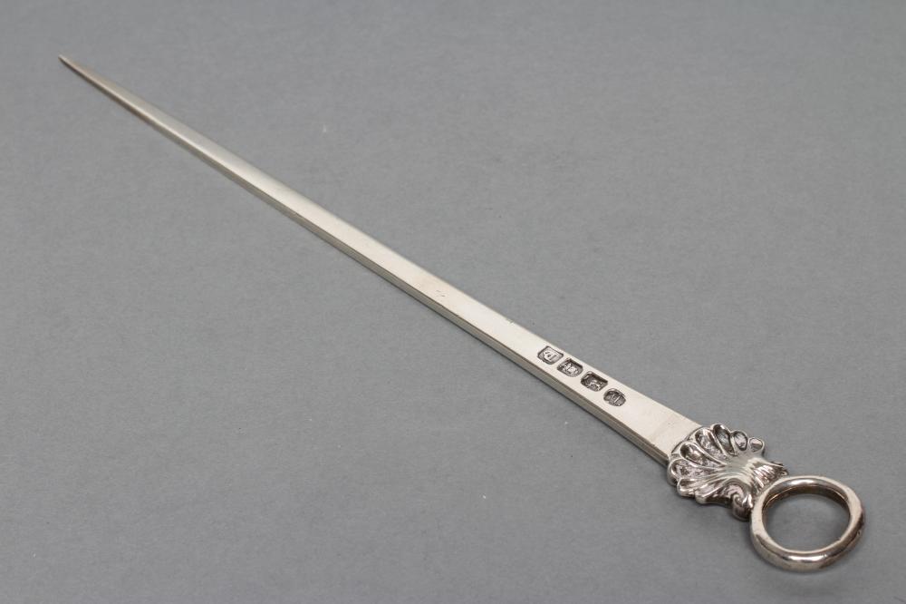 A GEORGE III MEAT SKEWER Image